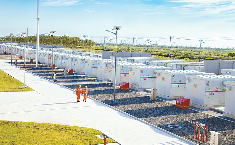 國家電投濱海獨(dú)立新型儲能電站