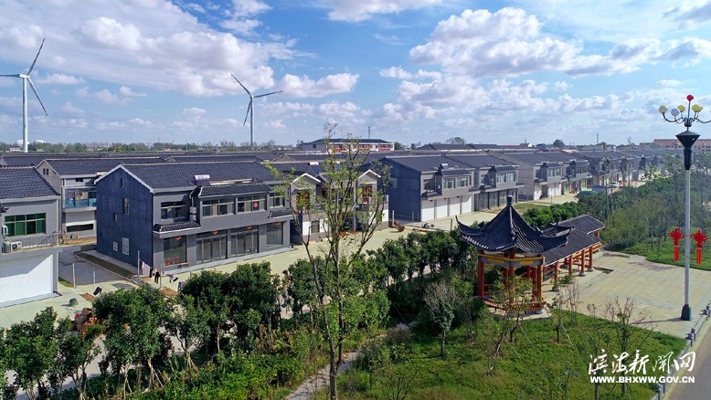 我縣實施農民集中居住點建設