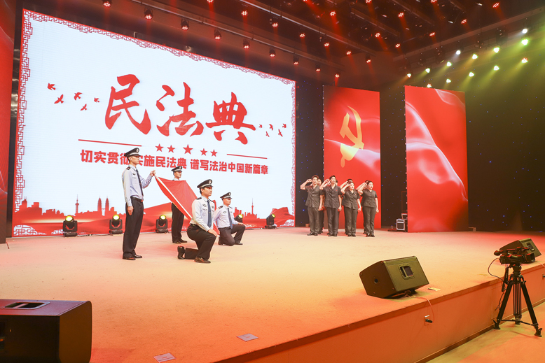 濱?？h新錄用公務(wù)員建黨100周年文藝匯演活動
