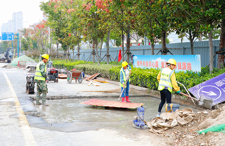 阜東北路污水管道改造、育才西路雨污管網(wǎng)分流工程